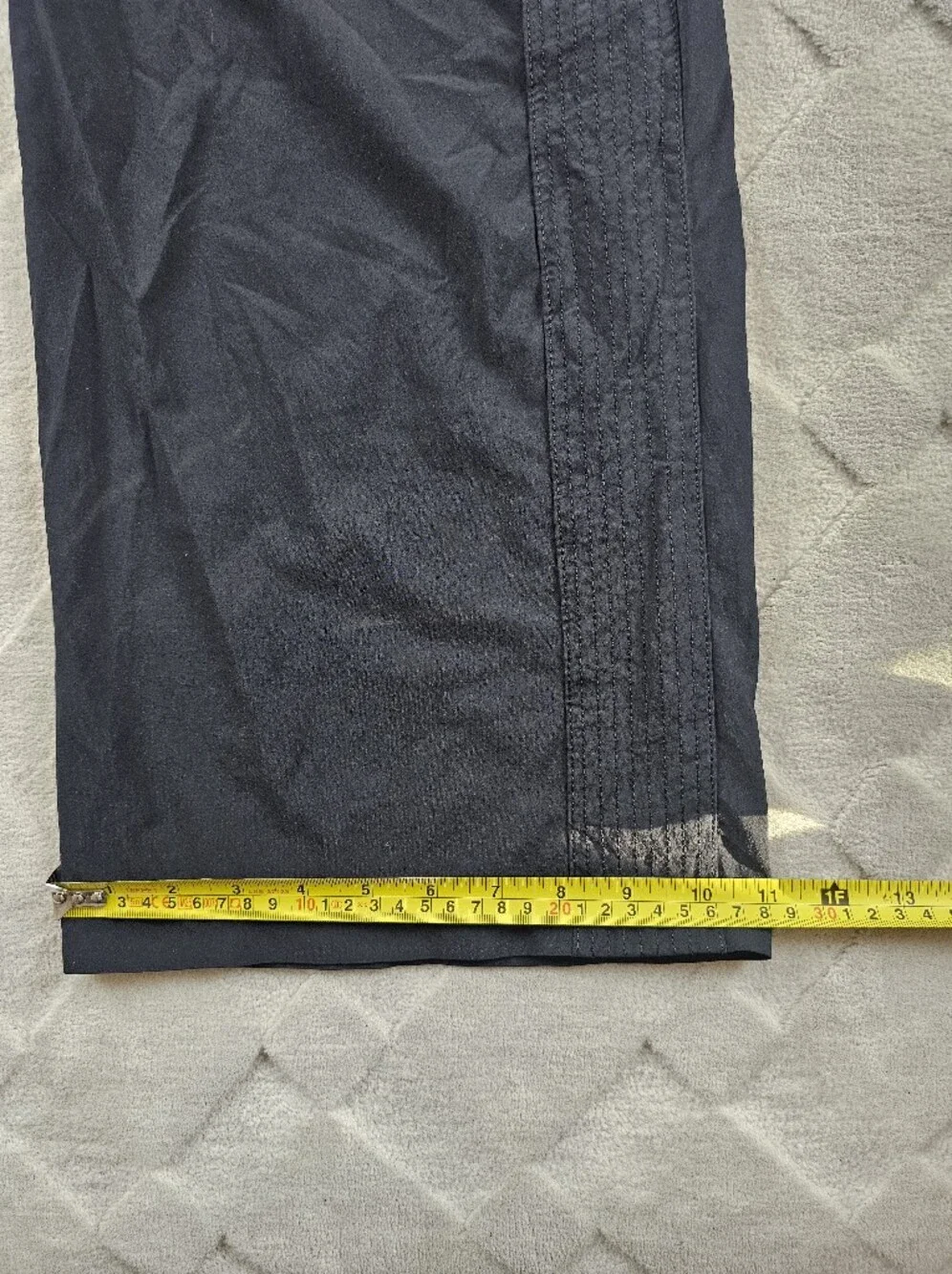 Athleta Avenue Wide Leg Crop Pant Womens 6 in Black Stretchy